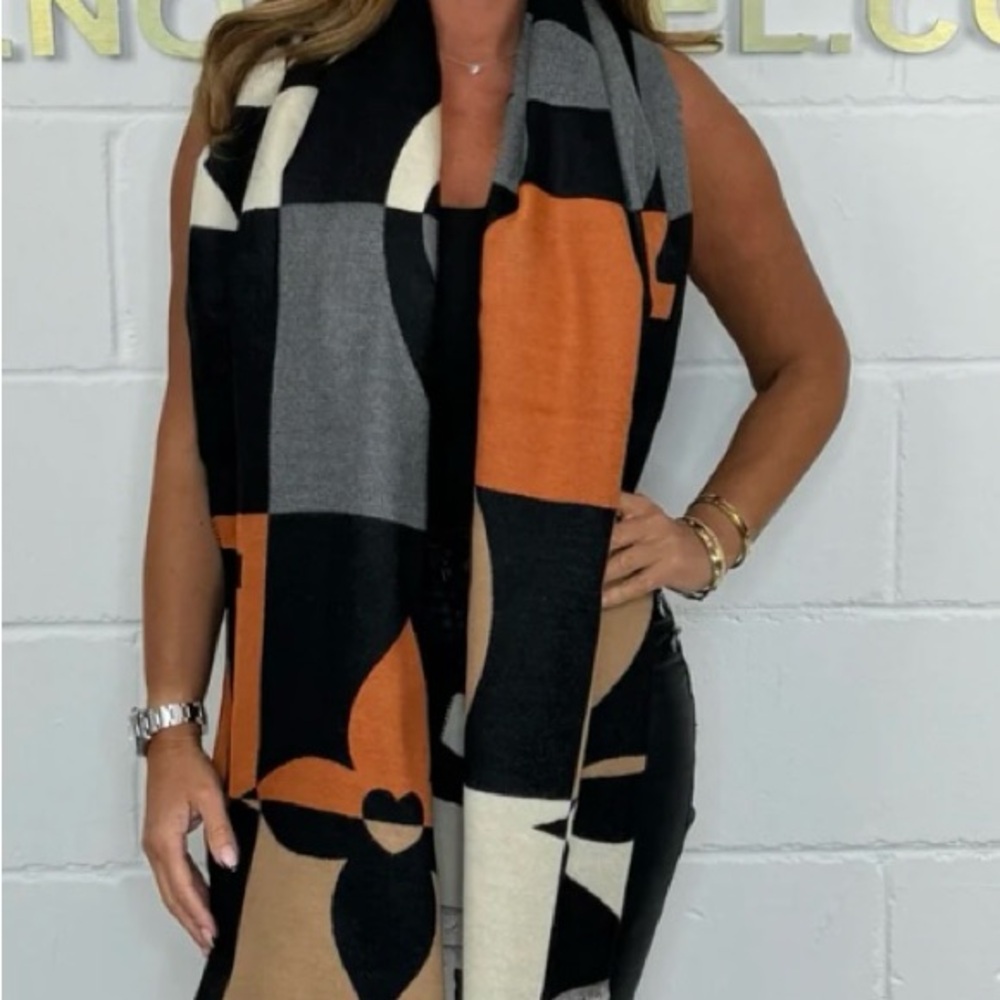 Pashmina Floral Design Scarf
